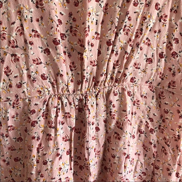 Wild Fable pink floral button down dress Small - Picture 6 of 8